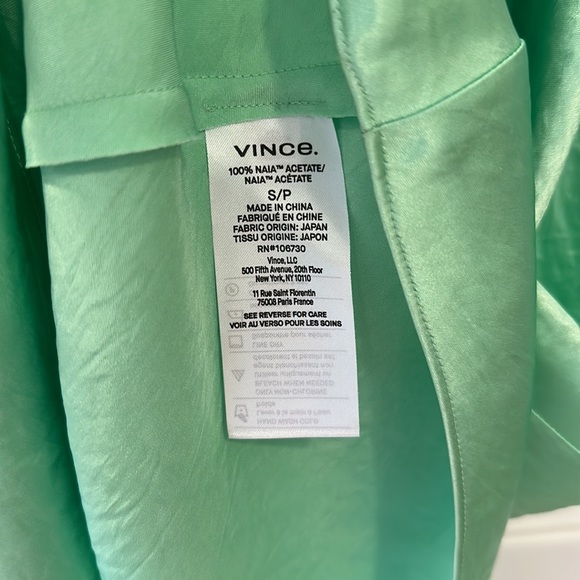 Vince slip midi dress bright green - Picture 9 of 9